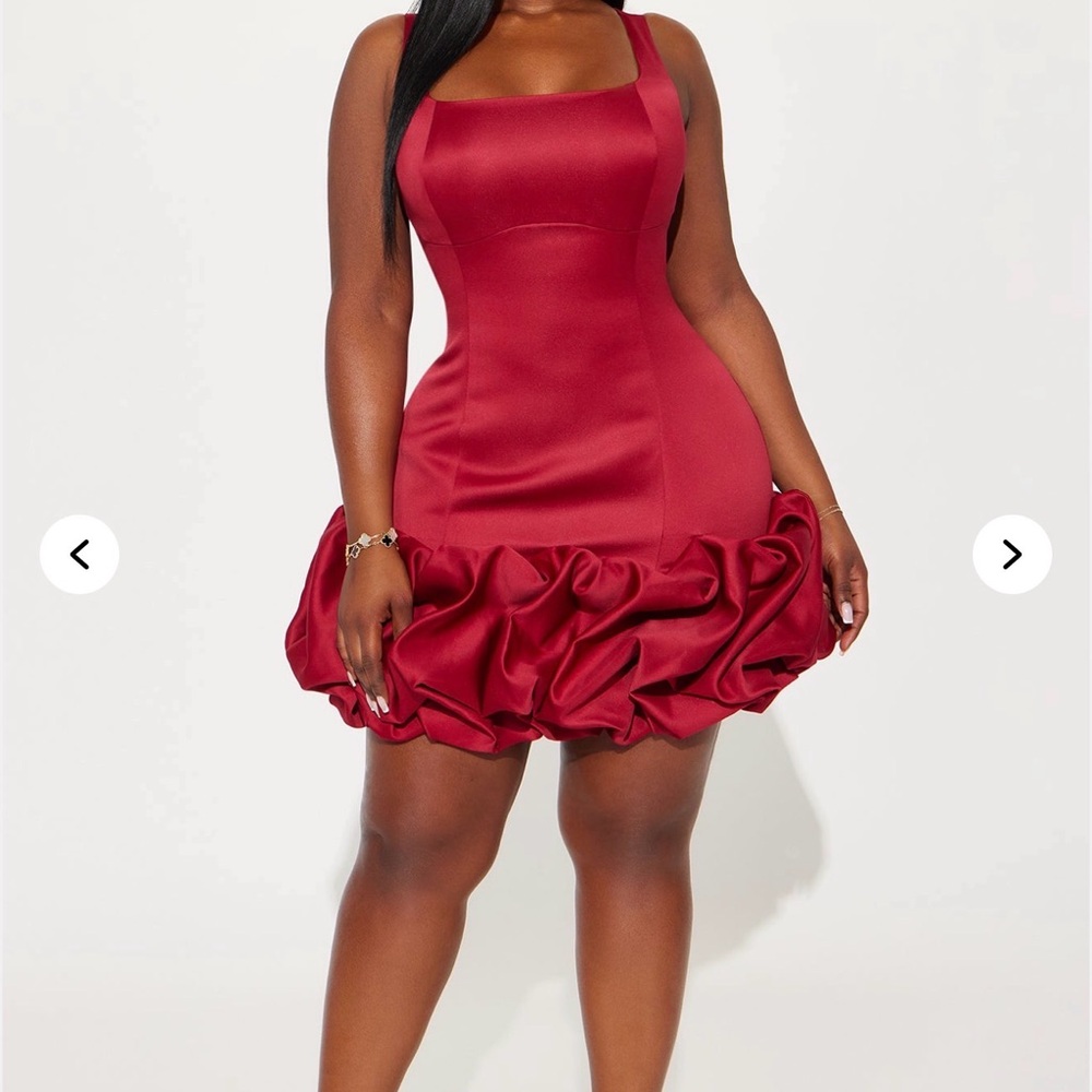Fashion Nova Red Mini Dress